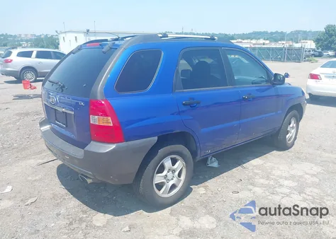 2008 Kia Sportage Lx из США, поврежденный, VIN KNDJF724687511615